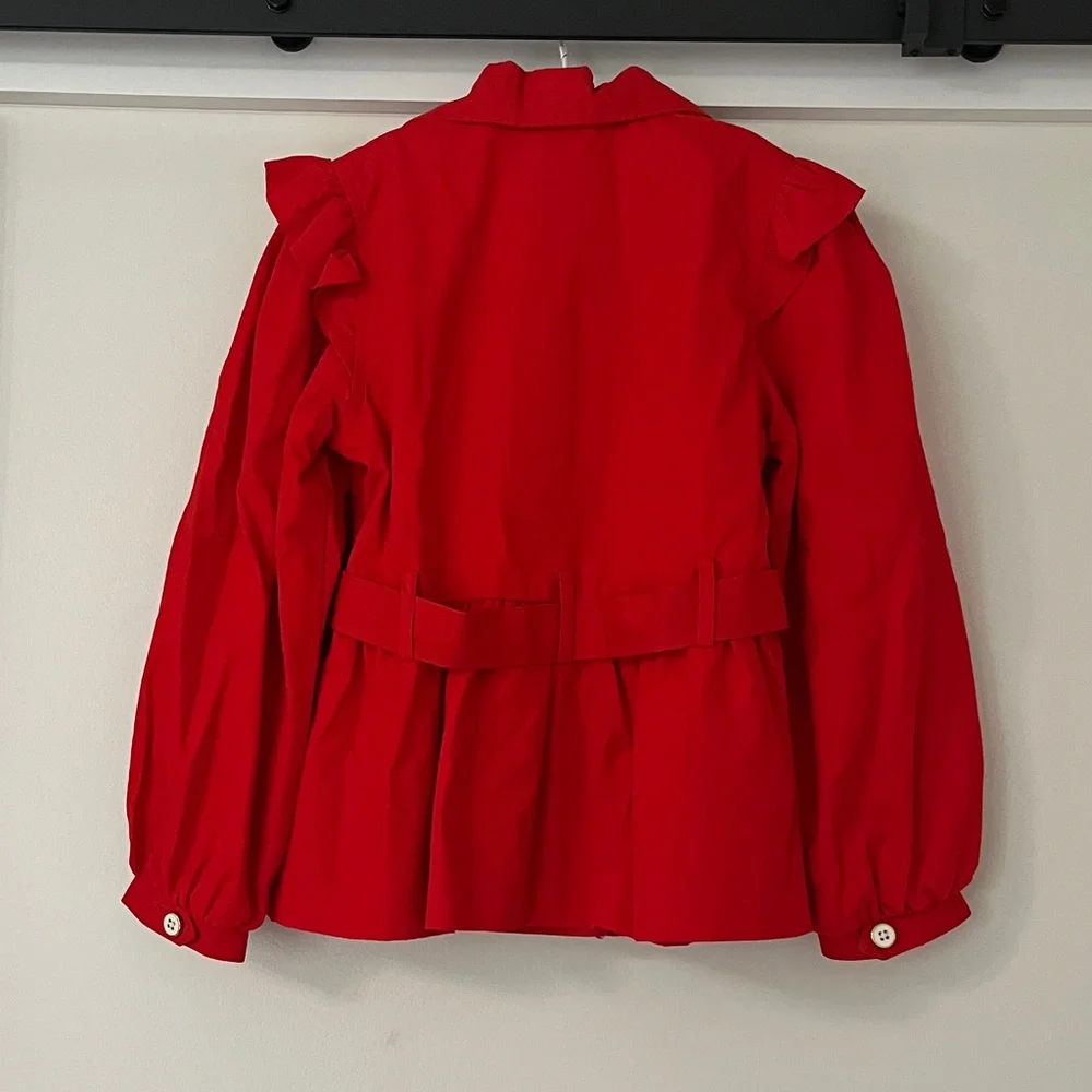 Janie and Jack • Scarlet Pea Coat for Kids - Picture 3 of 5